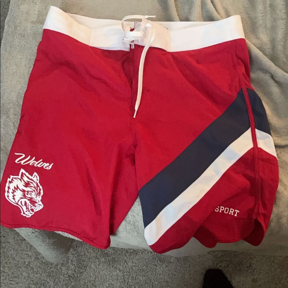 Darc Sport Red Men’s Physique Shorts Size 32